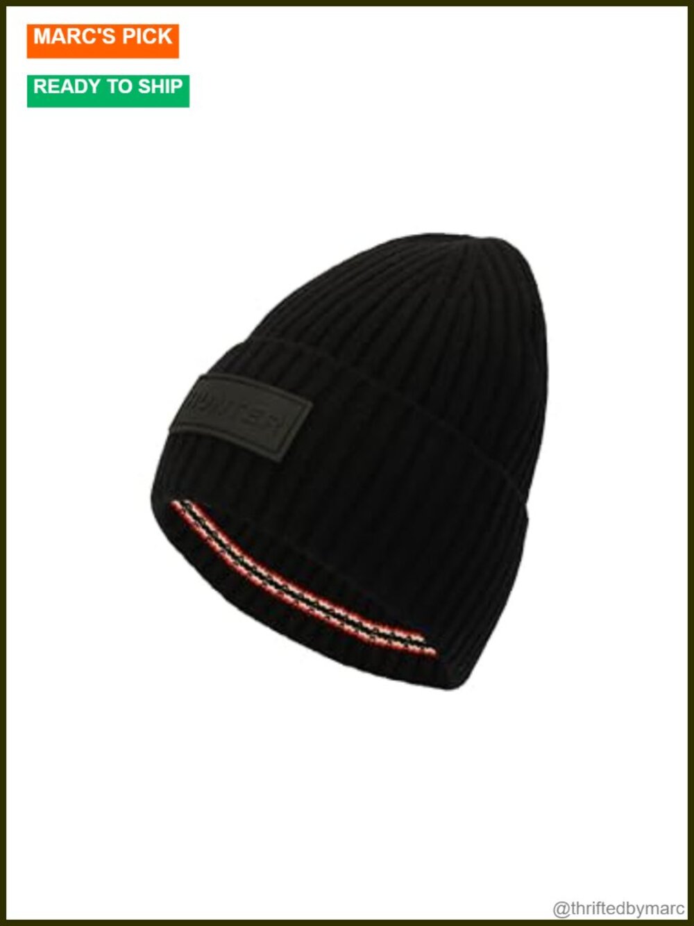 Women's Play Tonal Logo Cuff Beanie